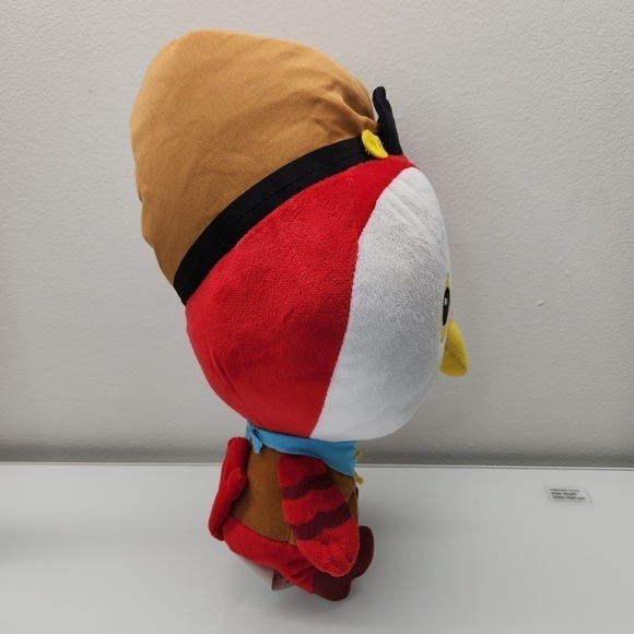 Callie Deputy Sheriff Plush Disney Peck Stuffed Animal Red White Bird Soft Toy - Picture 2 of 5